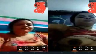 Bangla Housewife Showing Boobs BF Video Call