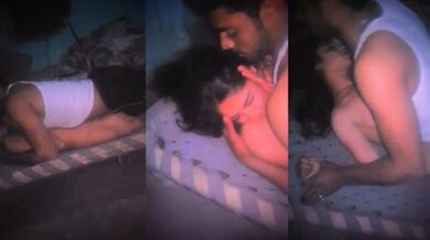 Indian naughty man shared sexy wife twin